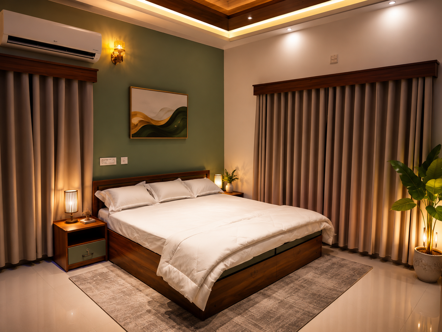 Cave Aura Service Villa Deluxe A/C Room Interior