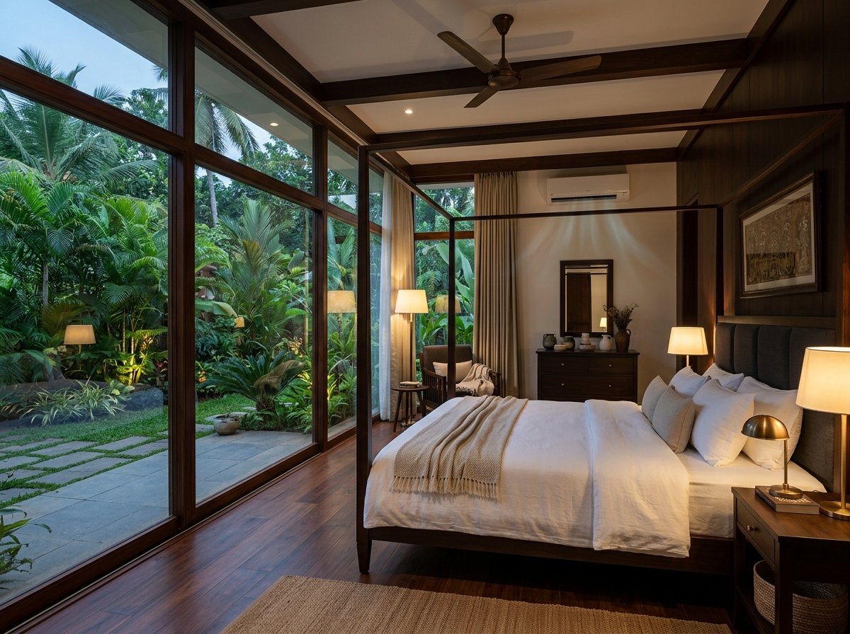 Cave Aura Service Villa A/C Room Interior