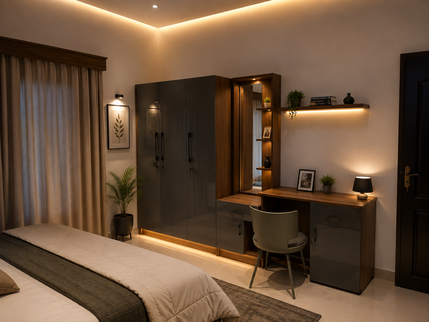 Deluxe AC Bedroom Suite