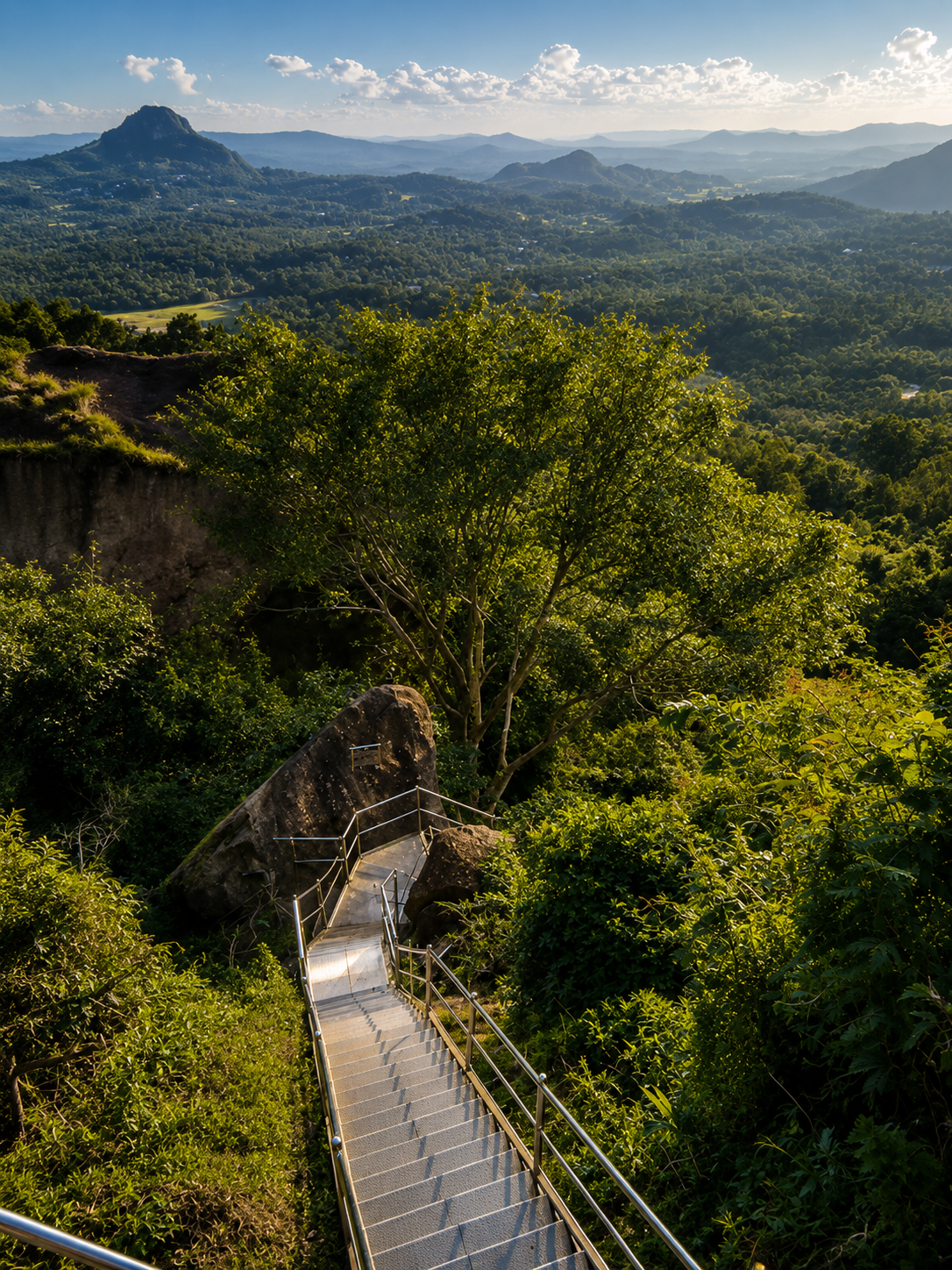 Scenic Viewpoint 4 surrounding Cave Aura Wayanad